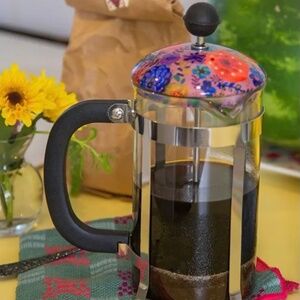 ISO natural life floral French press